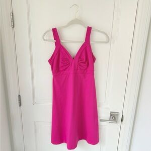 Patagonia Minette Hot Pink Summer A Line Dress Size SMALL